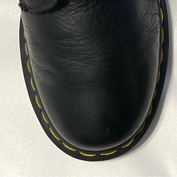 DR. MARTENS black leather 1460 PASCAL lace up ankle boots - Picture 7 of 13